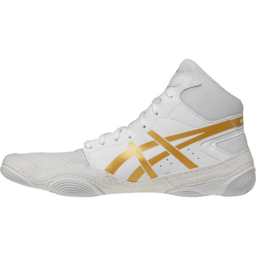 ASICS SNAPDOWN 4 ホワイト/ピュアゴールド Wrestling Shoes Asics Snapdown 4 GS Youth White/Pure Gold